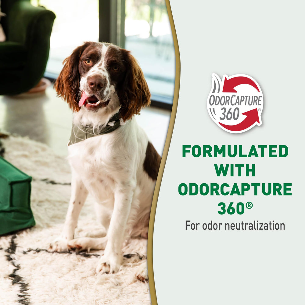 Nature's Miracle Odor Capture 360 neutralizes odors for a fresher home.