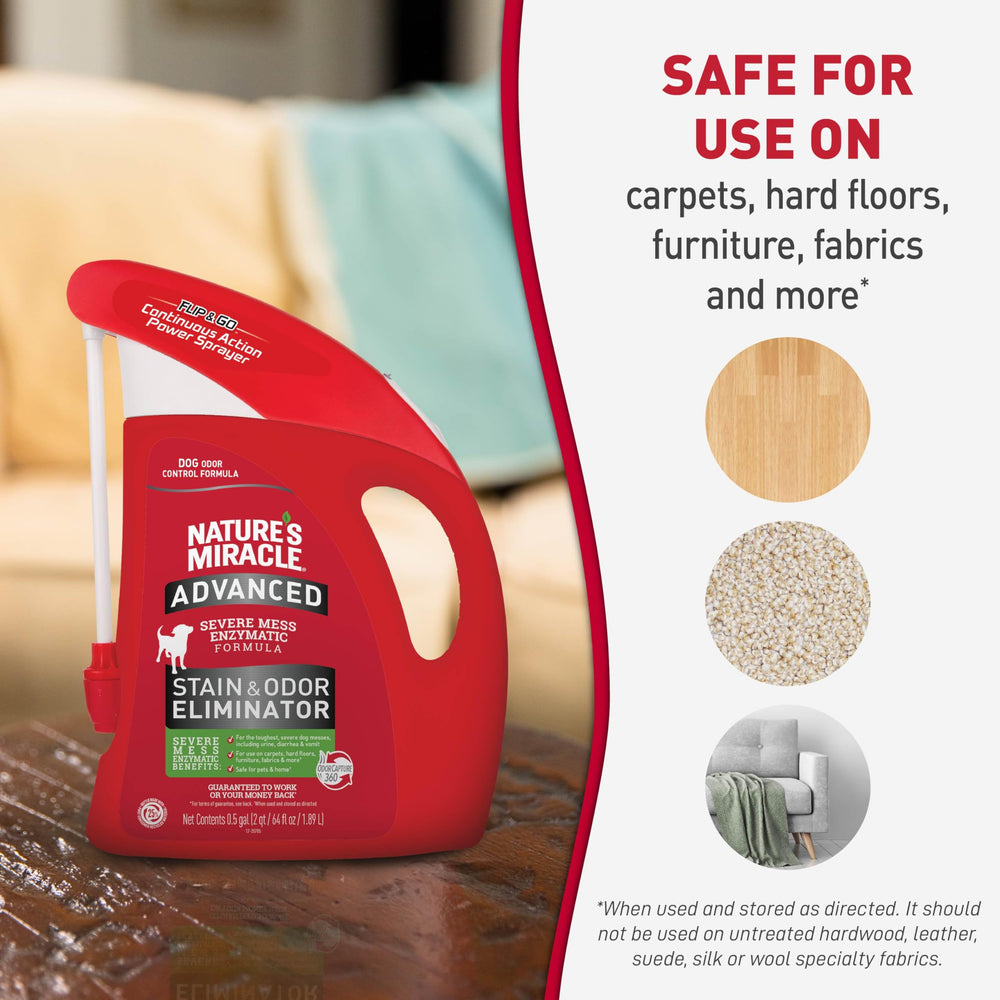 Nature's Miracle OdorCapture 360 neutralizes odors for a fresher space