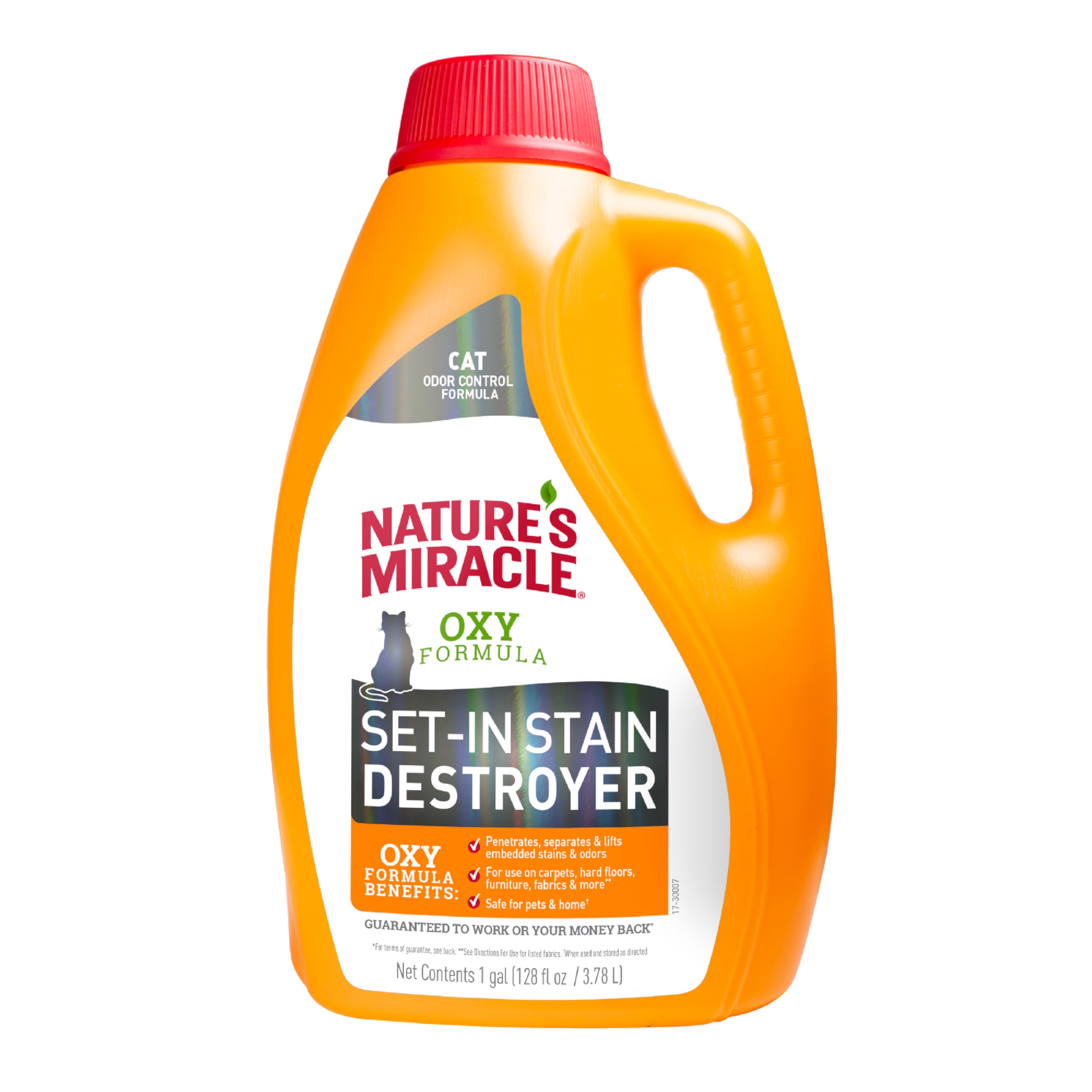 Nature's Miracle Set-In Stain Destroyer orange scent refreshes room spaces.