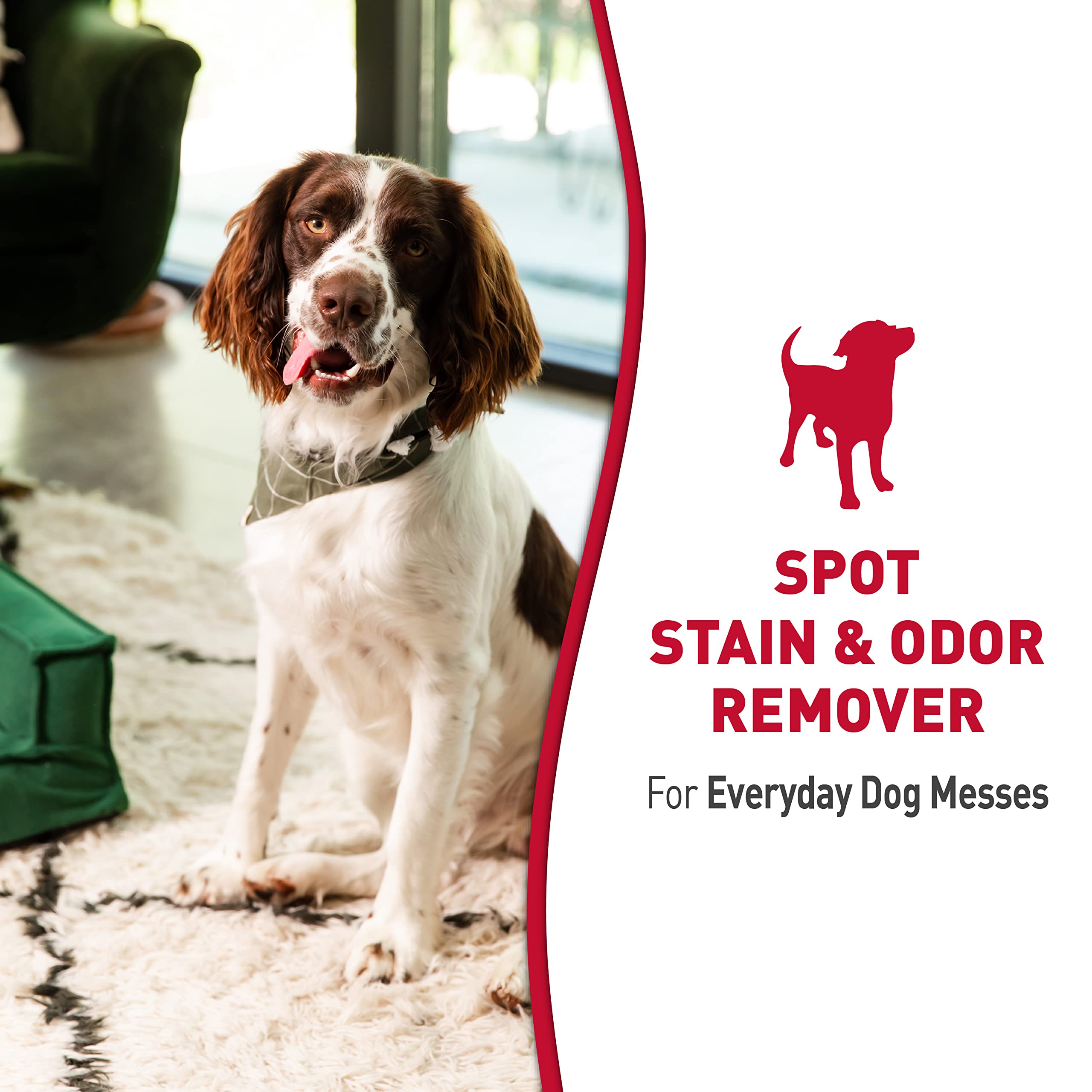 Nature’s Miracle Stain & Odor Remover label close-up with citrus scent