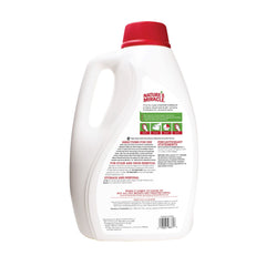 Nature's Miracle Urine Destroyer Plus label — clear directions for enzymatic urine removal.