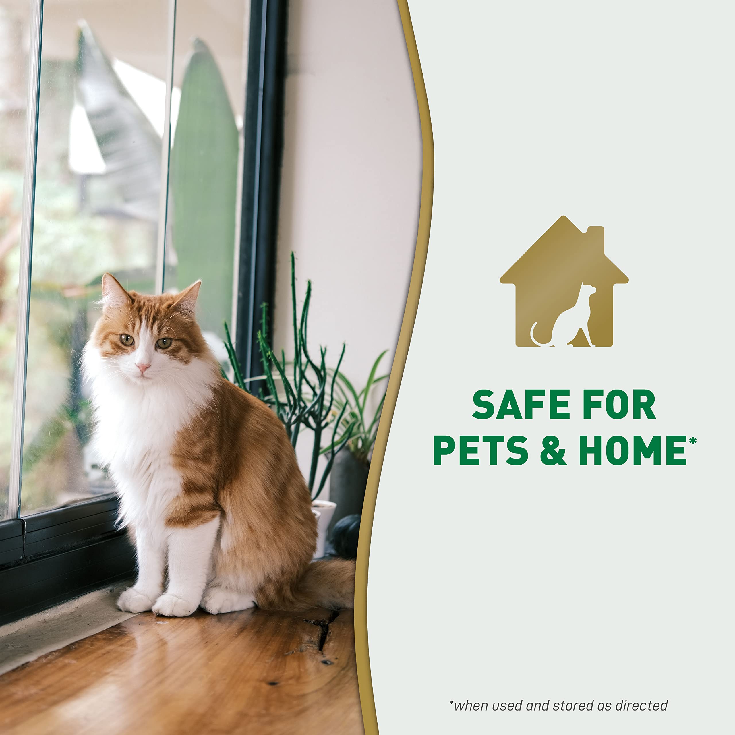 Nature’s Miracle Urine Destroyer Plus safe-for-pets use when directed.