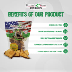 Thick texture Nature's Own chews provide a satisfying, long-lasting bite.