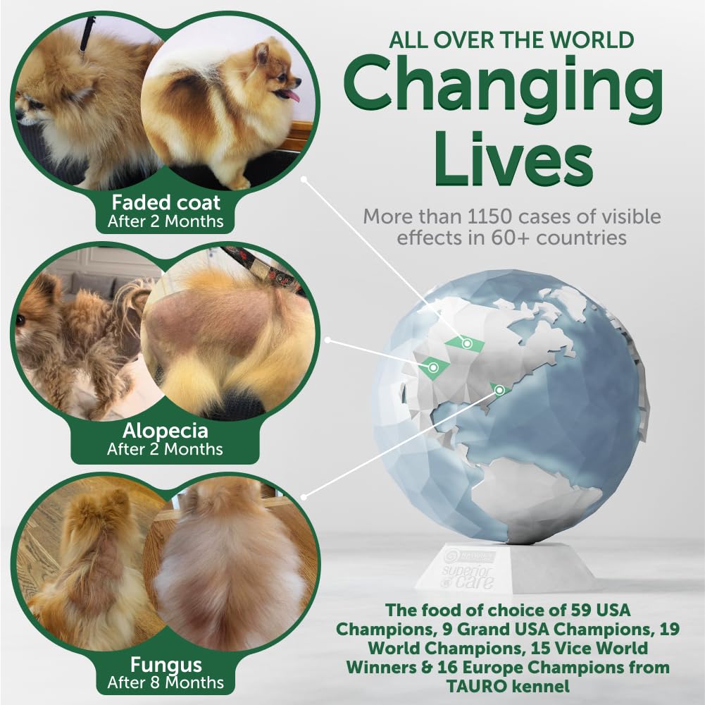 Nature's Protection life-stage puppy to adult packaging signals versatile nutrition.