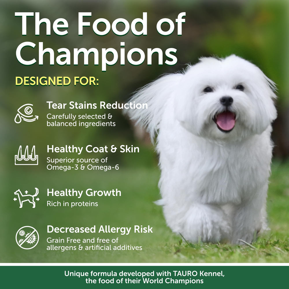 Nature's Protection small-breed bite-size kibble for easy chewing