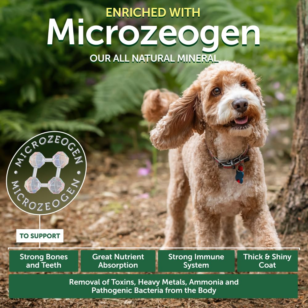 Nature's Protection skin coat support dog food promotes shine and balance.