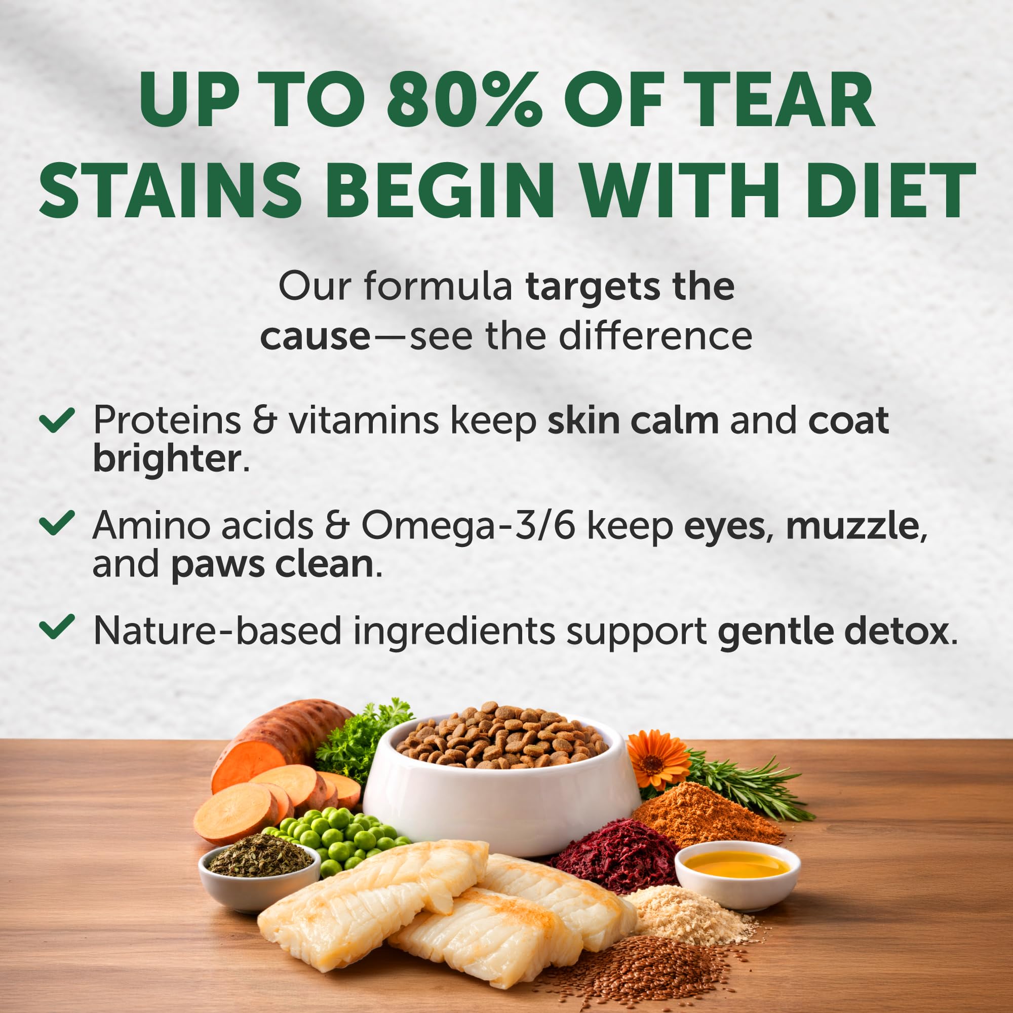 Nature's Protection white-fish protein ingredient emphasizes gentle digestion.