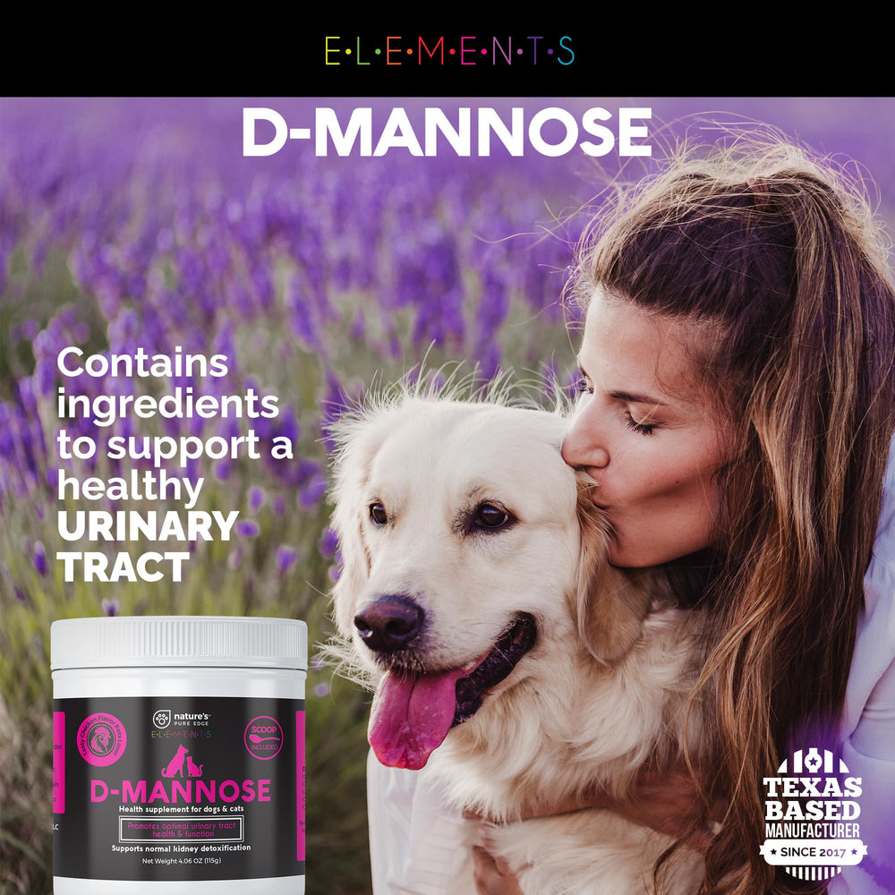 Nature's Pure Edge D-Mannose powder texture for easy dosing