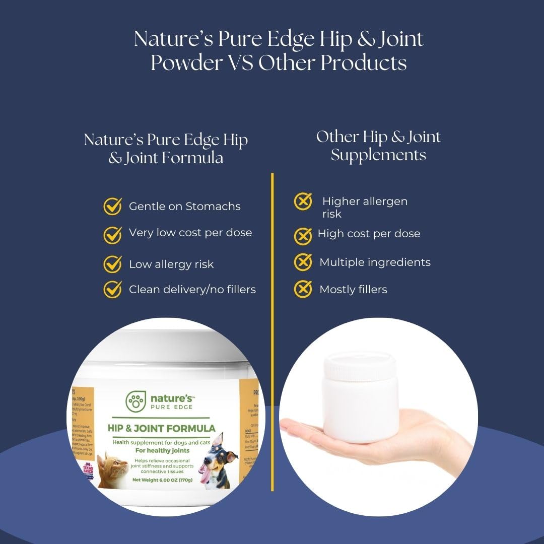 Nature's Pure Edge powder supports simple daily routine for multi-pet households