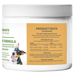 Nature's Pure Edge powder sprinkles on pet food for easy daily administration