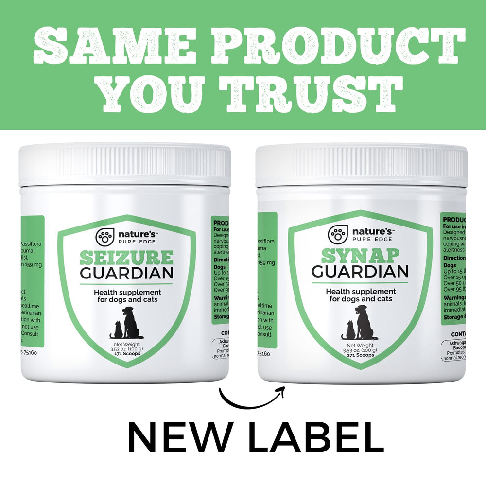Synap Guardian label closeup highlighting herbal ingredients