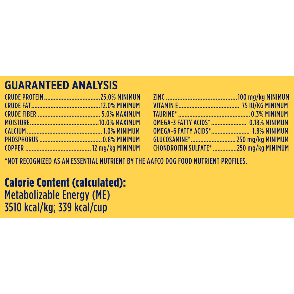 Nature's Recipe serving guidance helps plan balanced daily meals