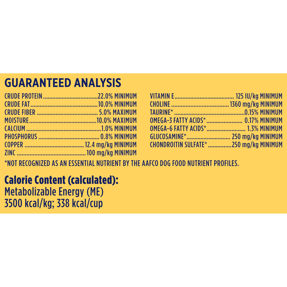 Nature's Recipe ingredients focus on high quality lamb and grains for dogs.