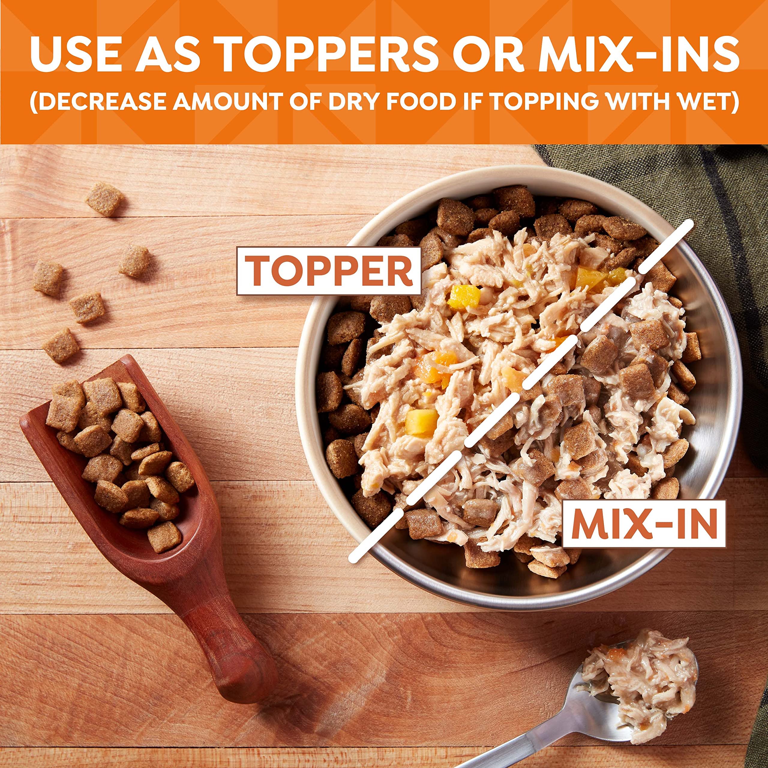 Nature's Recipe no corn, wheat, or soy formula label.