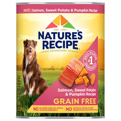 Nature's Recipe pack of 12 13oz cans ready for easy feeding schedules