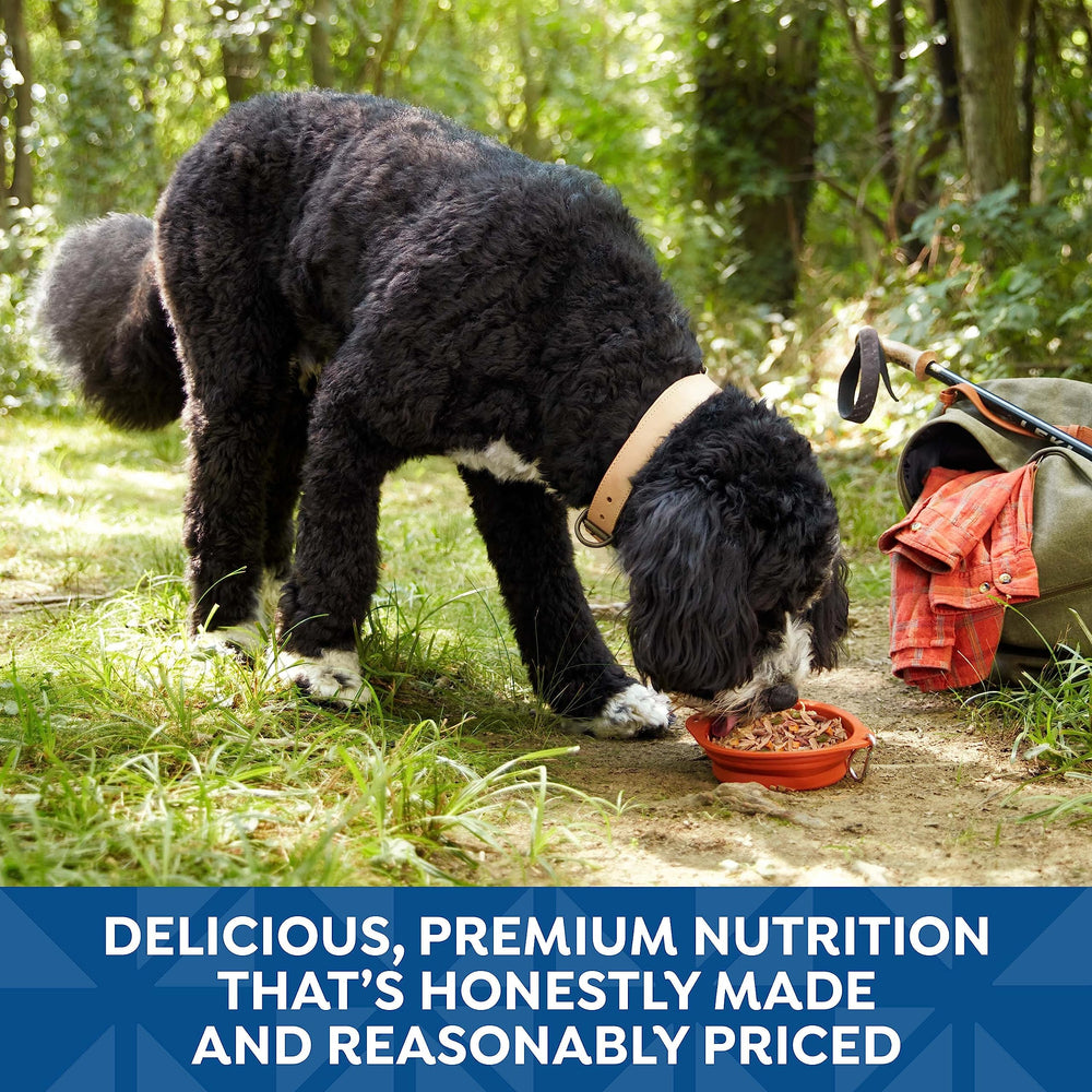 Nature's Recipe twelve-pack cups make convenient, mess-free mealtimes.