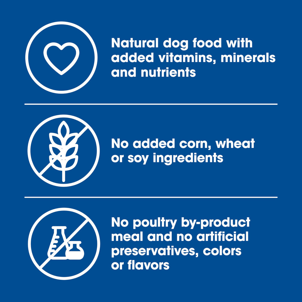 Nature's Recipe savory-broth pour shot suggests flavorful textures that dogs enjoy
