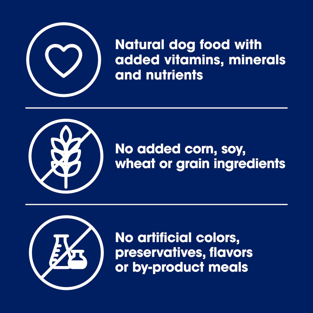 Nature's Recipe serving idea showing full meal or kibble topper option