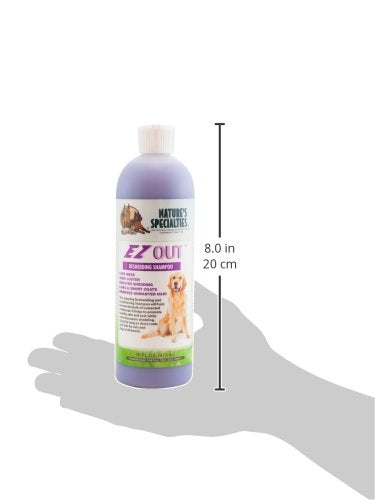 Lush foam from EZ Out highlights quick coat coverage during bath time.