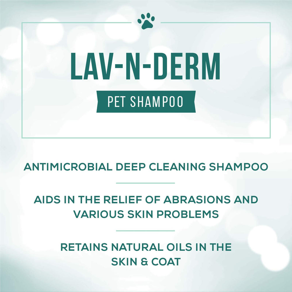 Lavender oil blend in Lav-N-Derm provides a soothing wash aroma