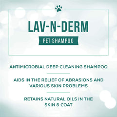 Lavender oil blend in Lav-N-Derm provides a soothing wash aroma