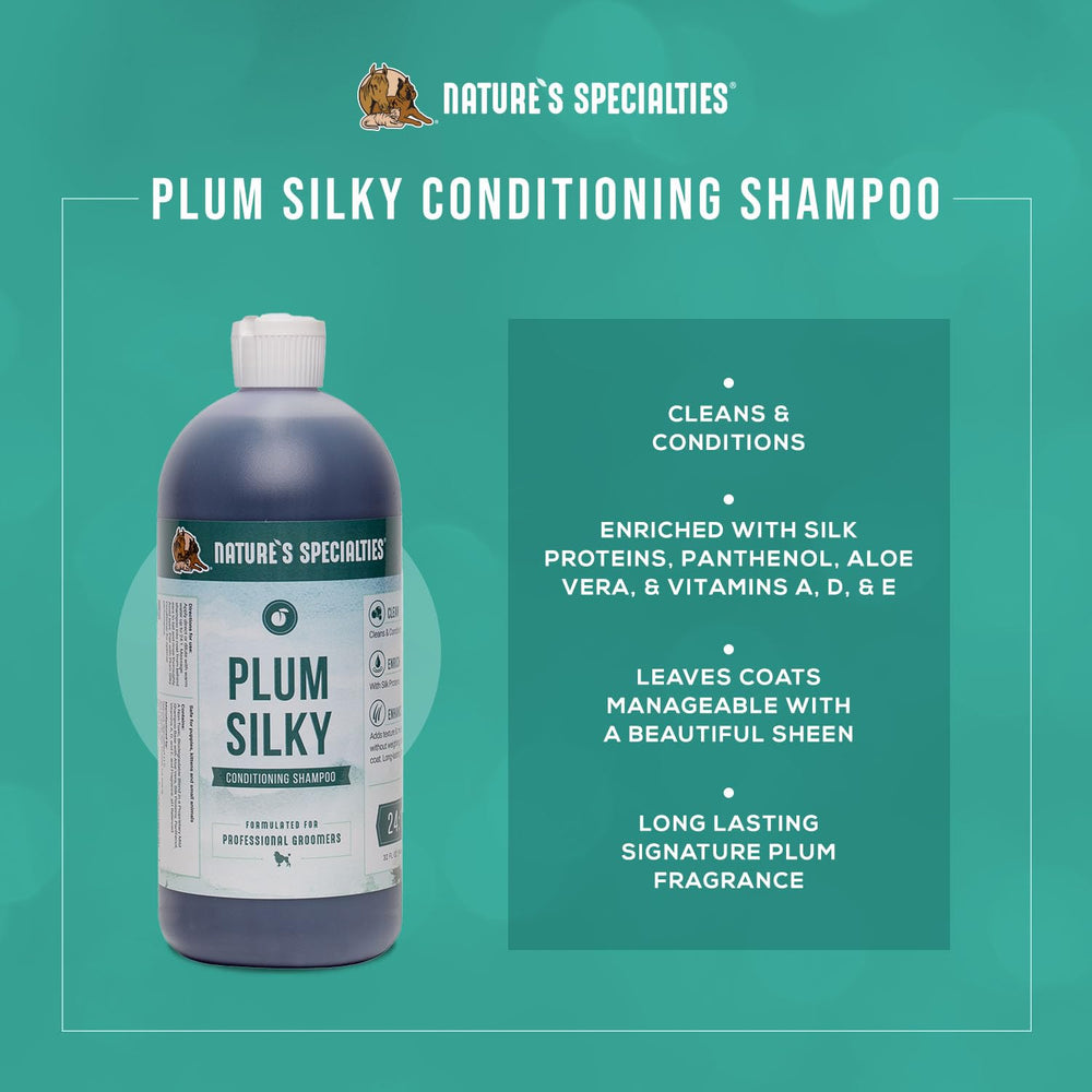 Nature's Specialties Plum Silky rich lather demonstrates gentle cleansing