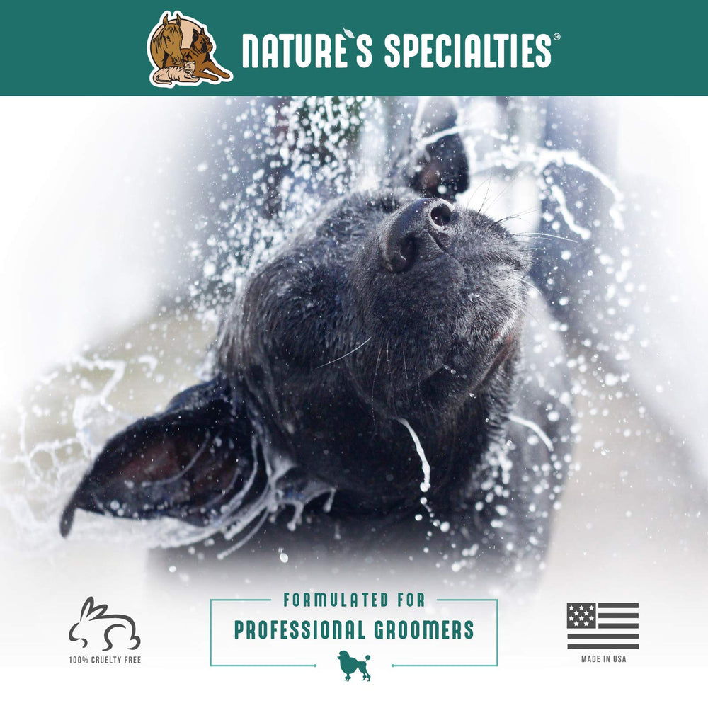 Nature's Specialties Quicker Slicker fragrance leaves a pleasant grooming scent.
