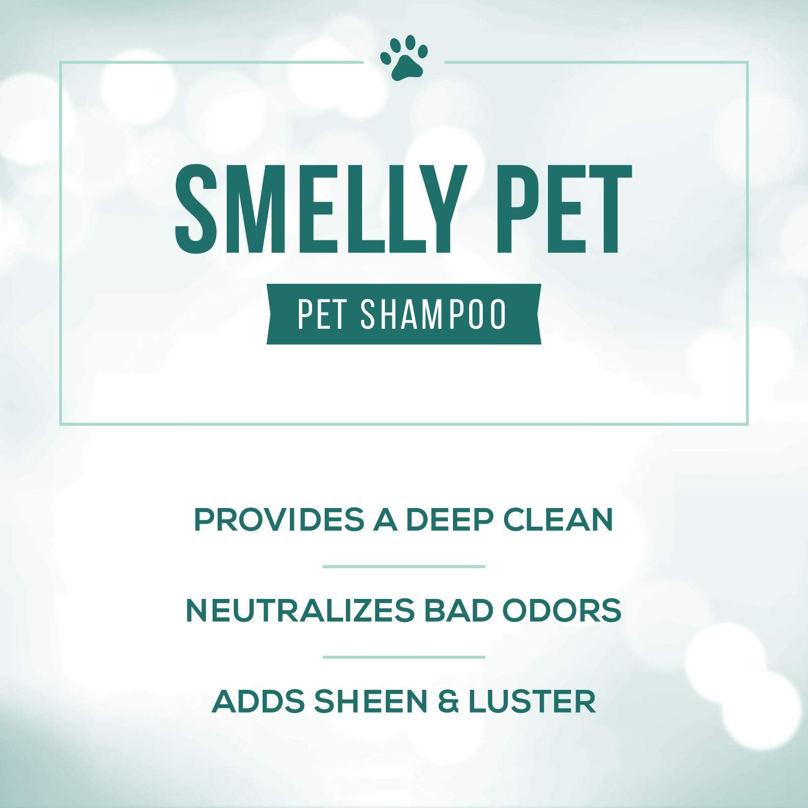 Creamy lather of Nature's Specialties shampoo demonstrating easy spread on coat