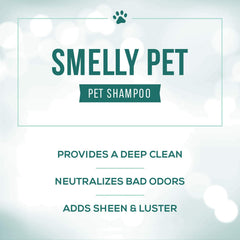 Creamy lather of Nature's Specialties shampoo demonstrating easy spread on coat
