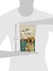 NaturVet All-in-One with digestive enzymes and probiotics supports digestion.