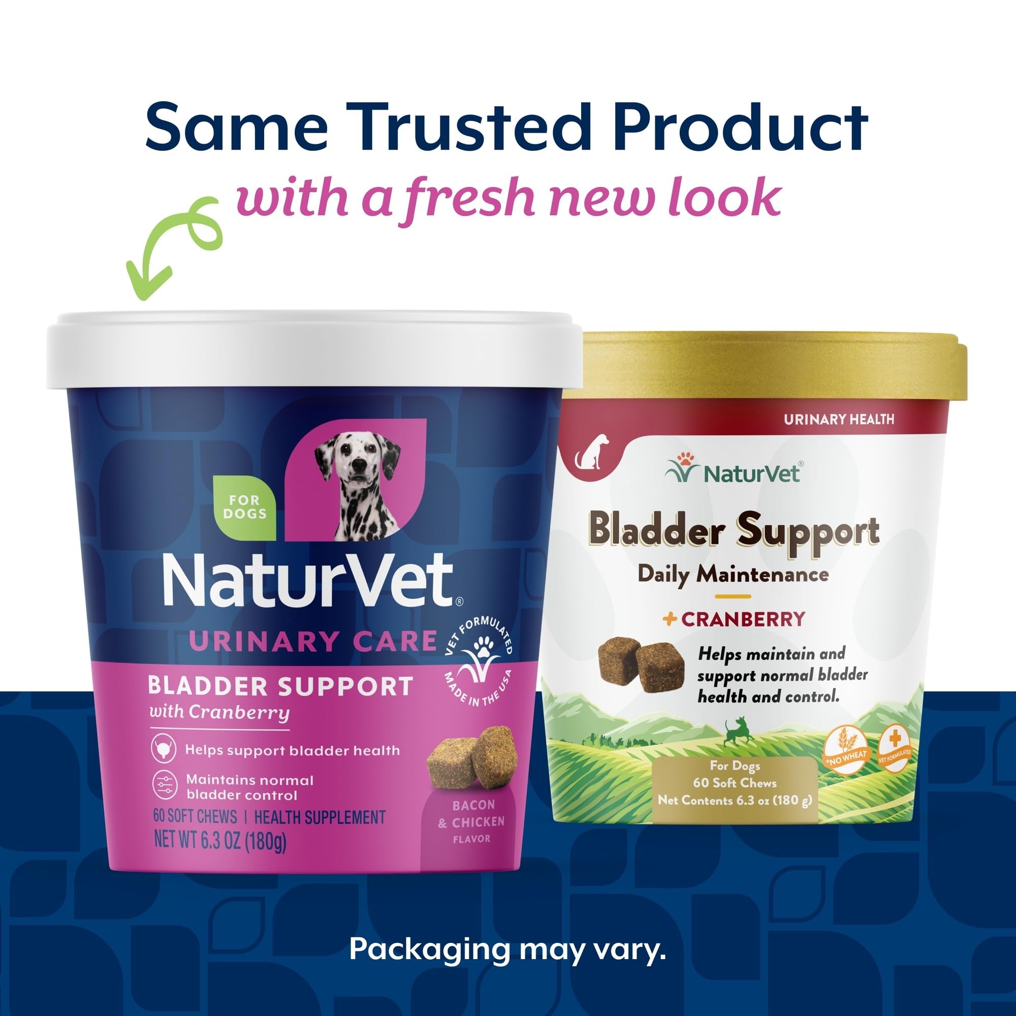 NaturVet bladder support plus cranberry chews close-up highlighting soft texture