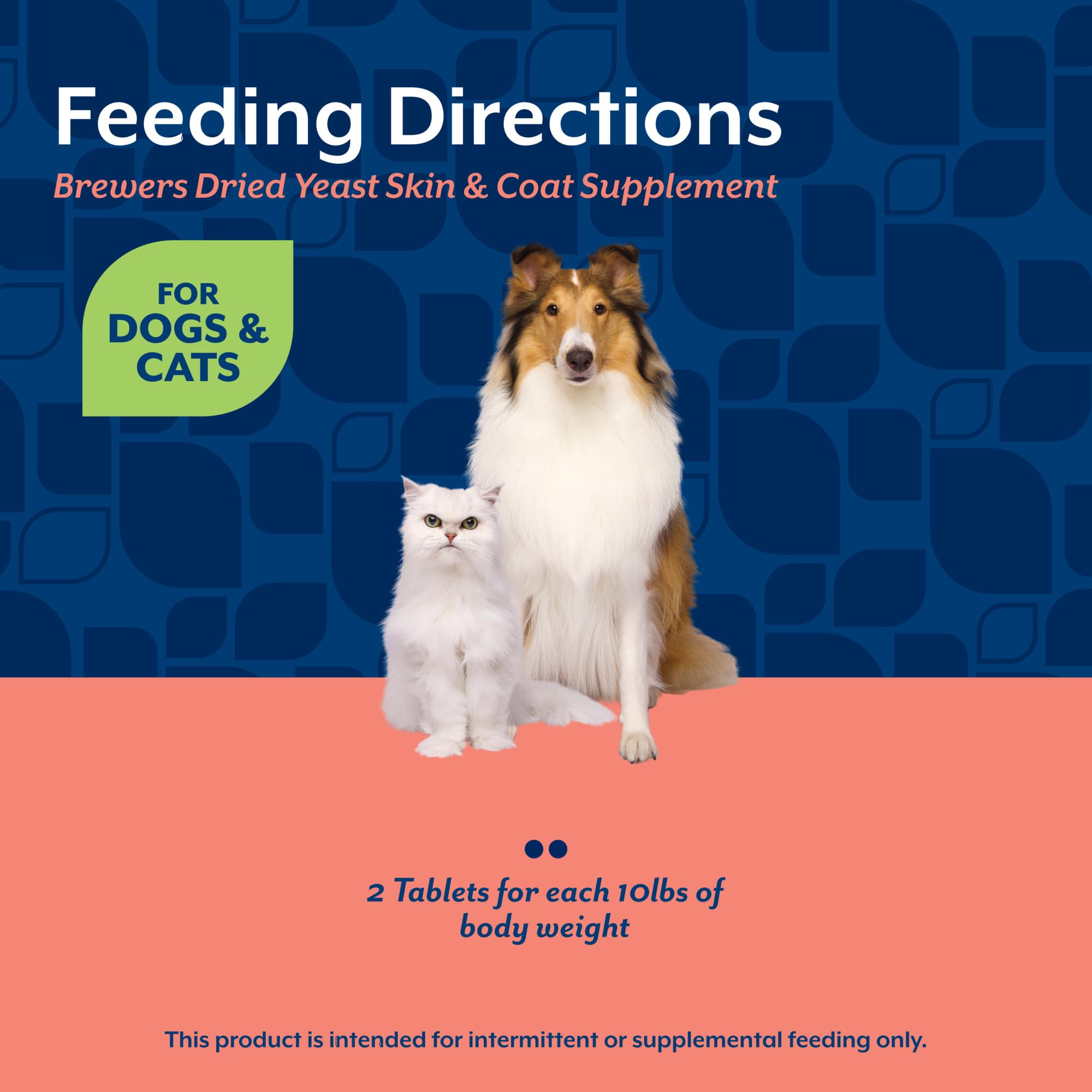 NaturVet Brewers Dried Yeast garlic formulation targets flavor and palatability for pets.