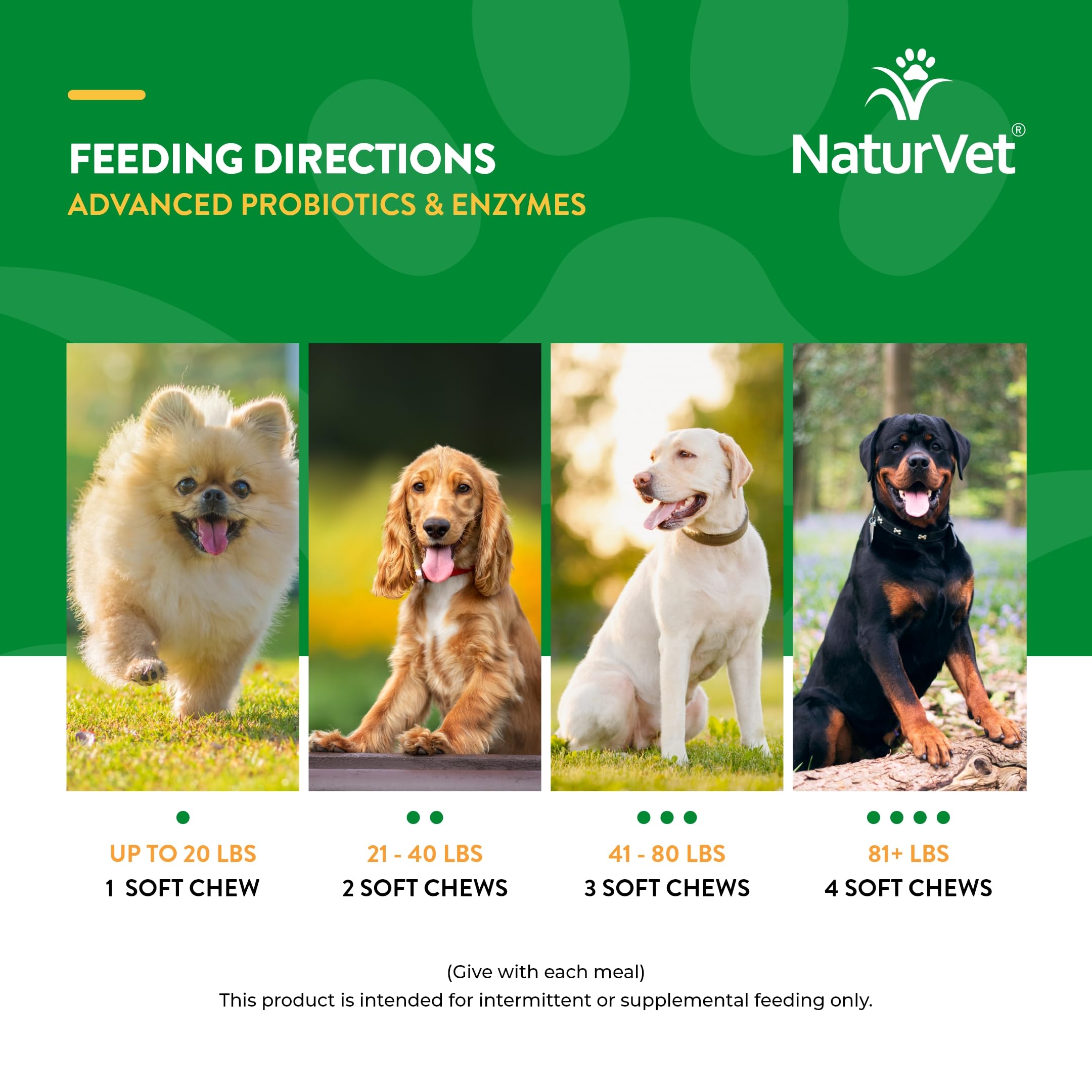 NaturVet chewy texture close-up indicating easy consumption for dogs.