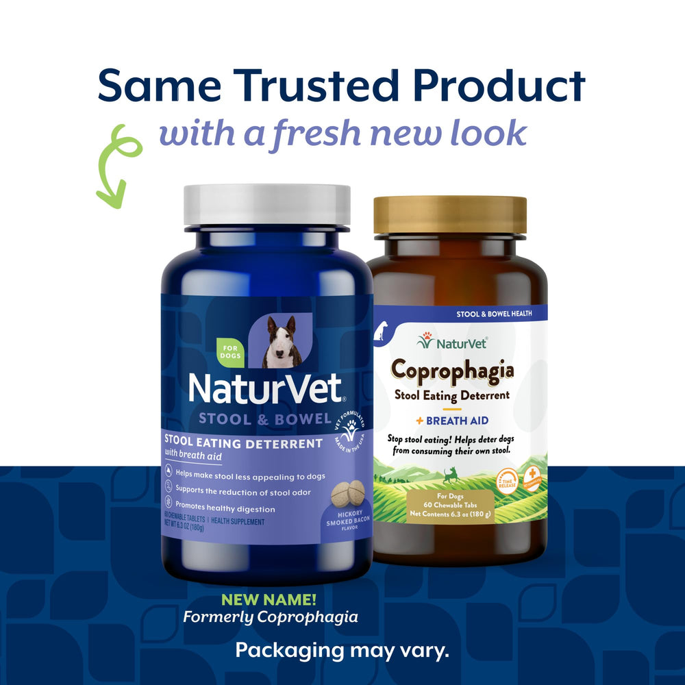 NaturVet Coprophagia Deterrent chews close-up; tasty tablets dogs enjoy.