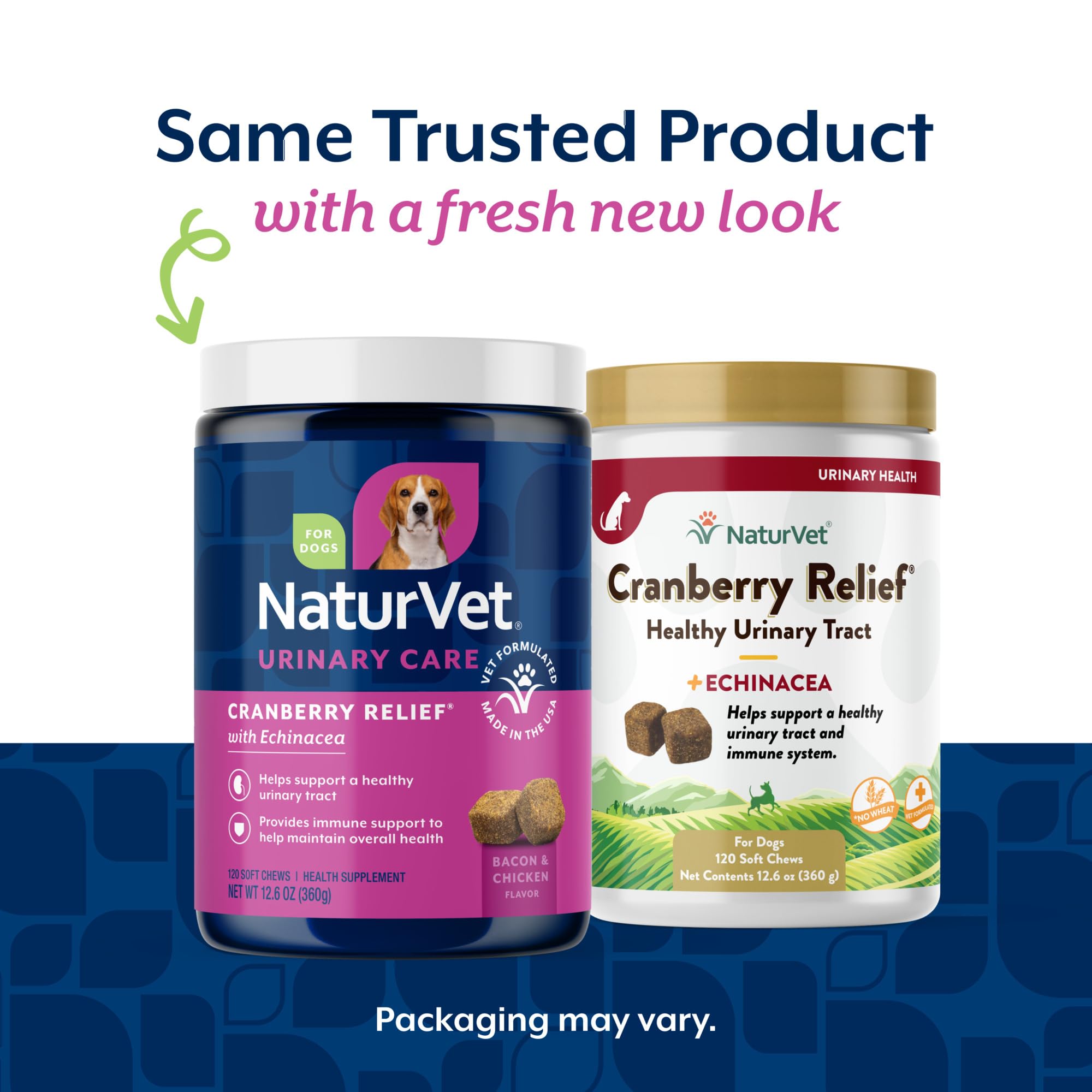 Close-up of NaturVet soft chews showing texture and palatability for dogs.