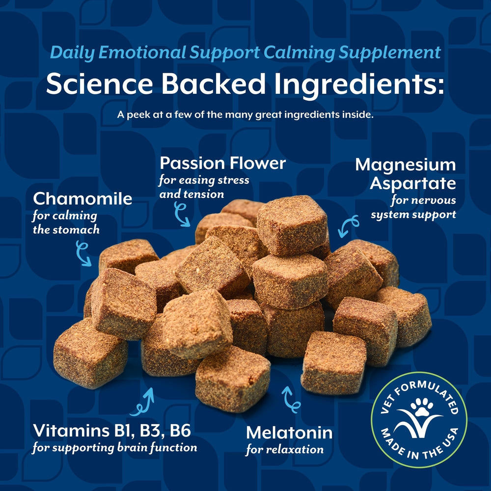 NaturVet Emotional Support ingredients bundle highlights botanical blend