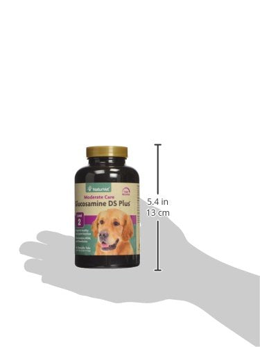 NaturVet Glucosamine DS Plus made in USA label signals trusted quality.