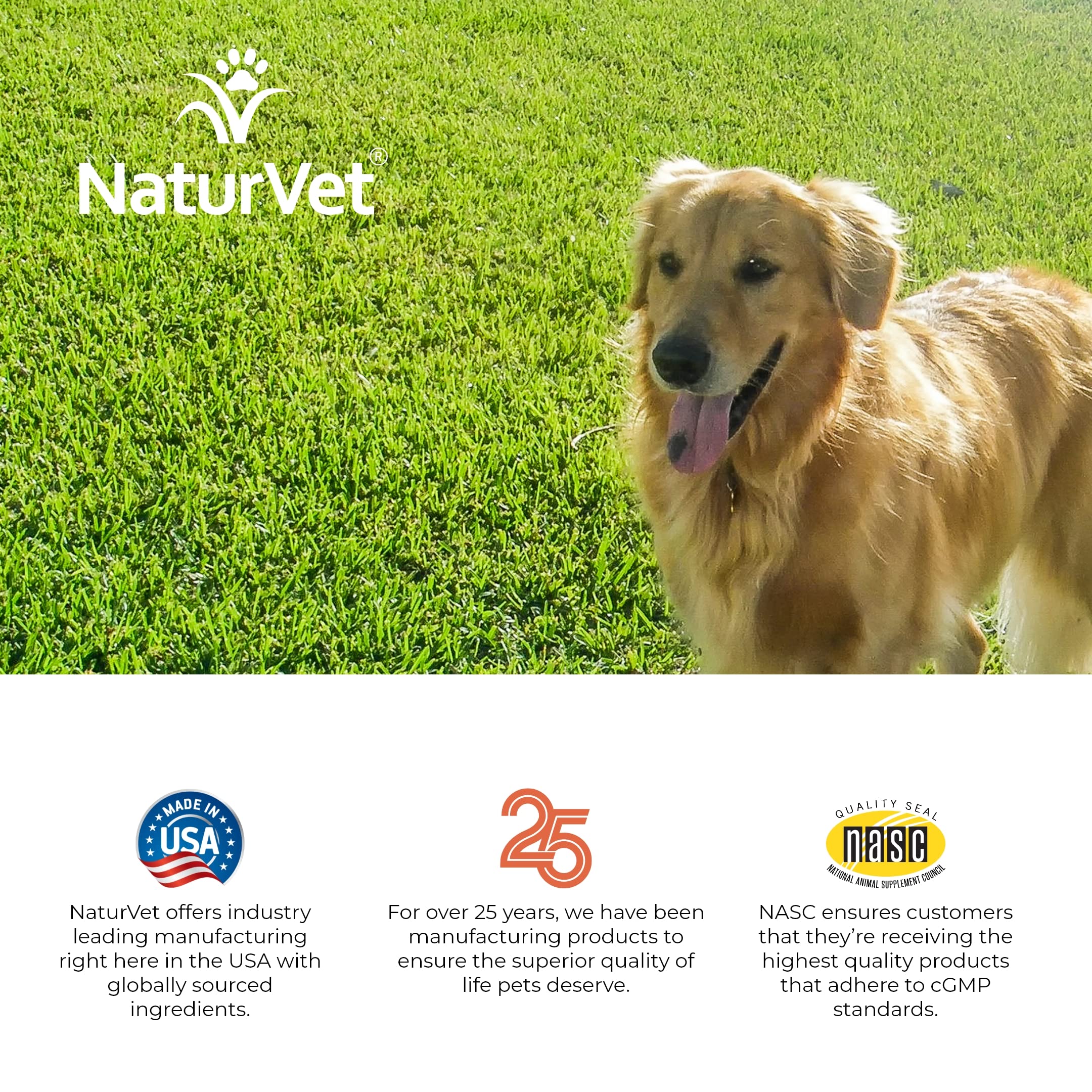 NaturVet GrassSaver promotes greener grass with continued use