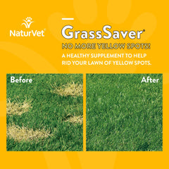 NaturVet GrassSaver ingredients include B-complex vitamins and amino acids for overall wellness