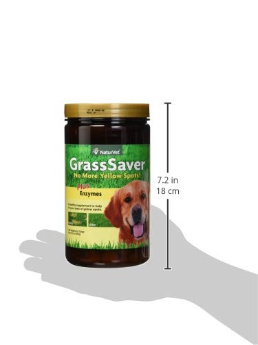 NaturVet GrassSaver Wafers closeup texture highlighting crisp palatable crunch