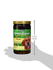 NaturVet GrassSaver Wafers closeup texture highlighting crisp palatable crunch