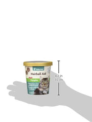 NaturVet Hairball Aid pumpkin and psyllium fiber blend for digestion