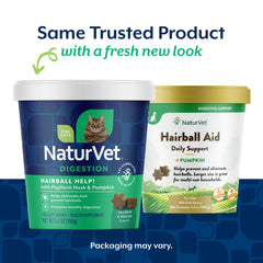 NaturVet Hairball Aid Salmon-flavored chews appealing to cats