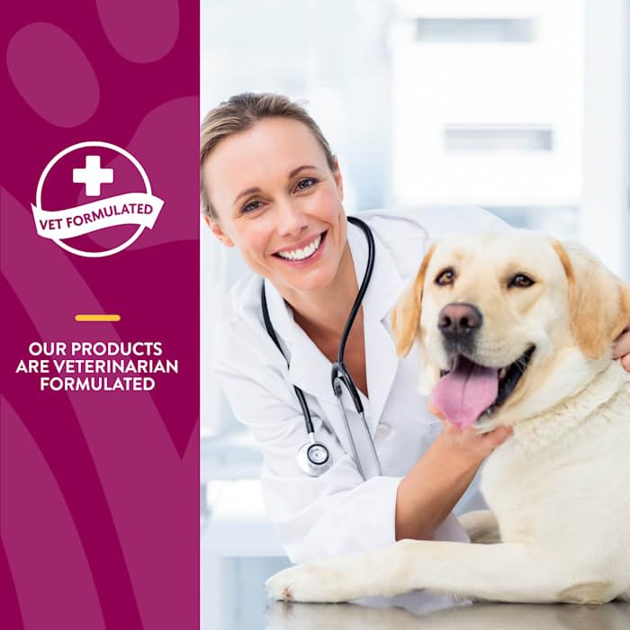 NaturVet Joint Health Level 3 chews on floor with pet toy