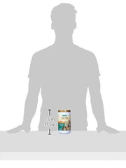 NaturVet Kelp Help Plus Omegas bottle showing a shiny coat outcome for pets