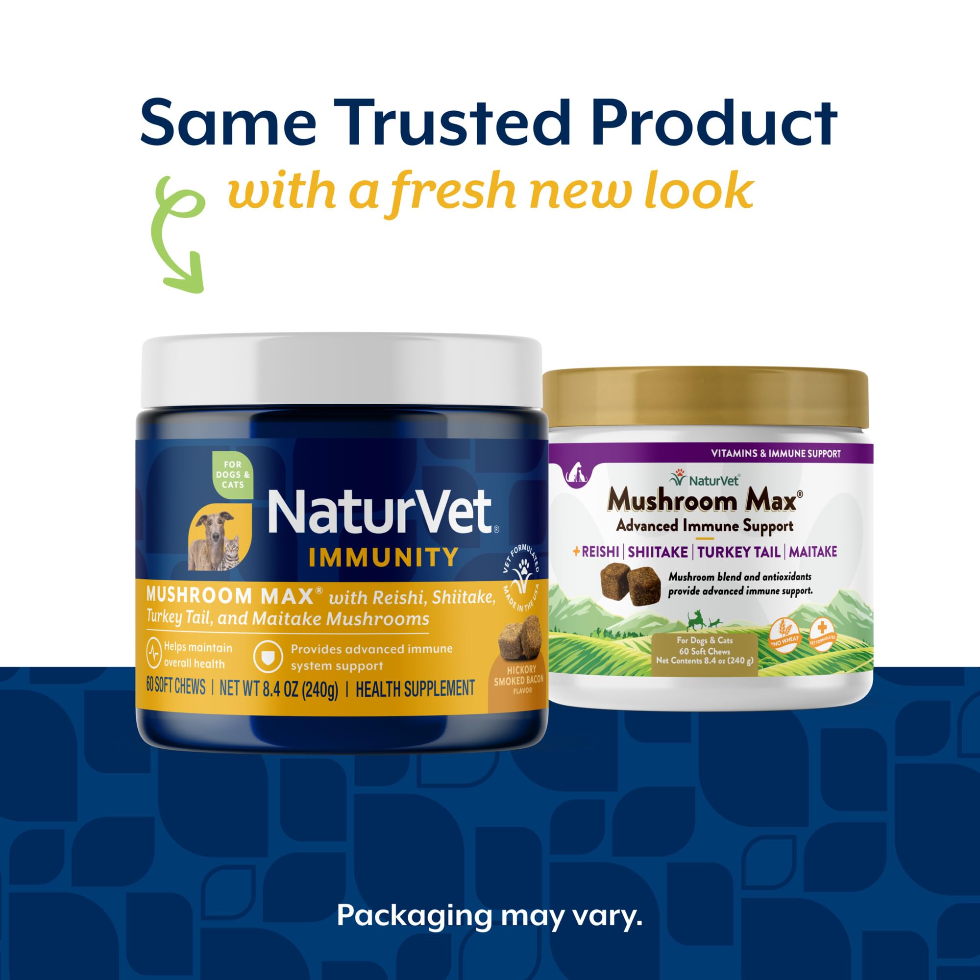 NaturVet Mushroom Max ingredients shiitake close-up highlighting antioxidant support.