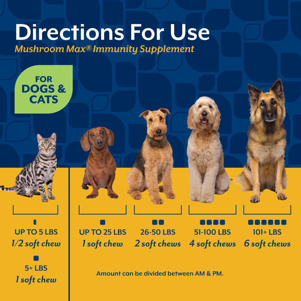 NaturVet Mushroom Max Made in USA seal indicating quality and compliance