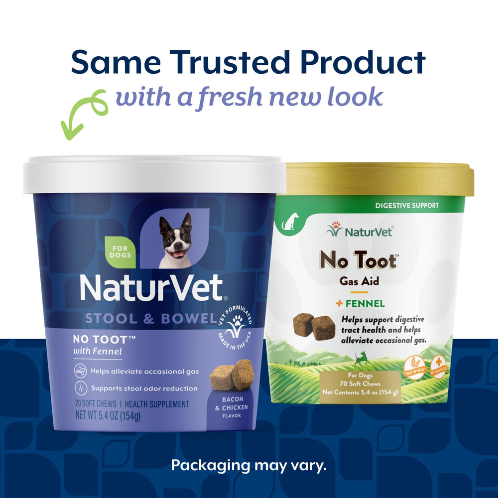Close-up of NaturVet No Toot Gas Aid Plus fennel soft chews showing texture