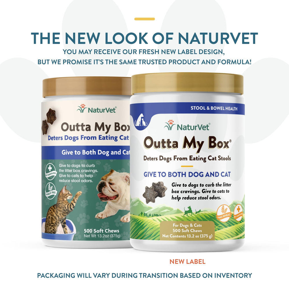 NaturVet Outta My Box soft chews on display, daily-use appeal