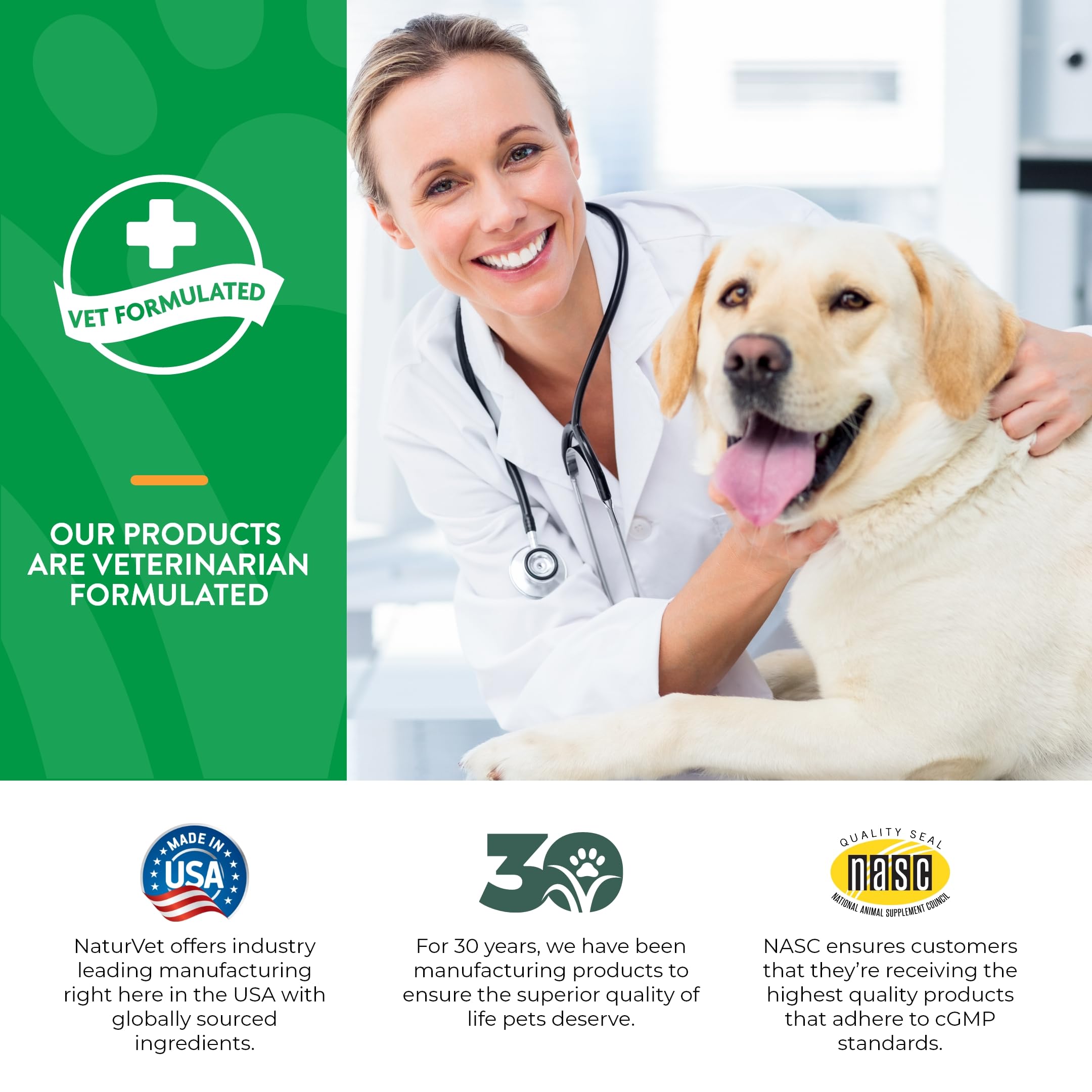 NaturVet Scoopables Hickory Smoked Bacon flavor presentation appealing to dogs